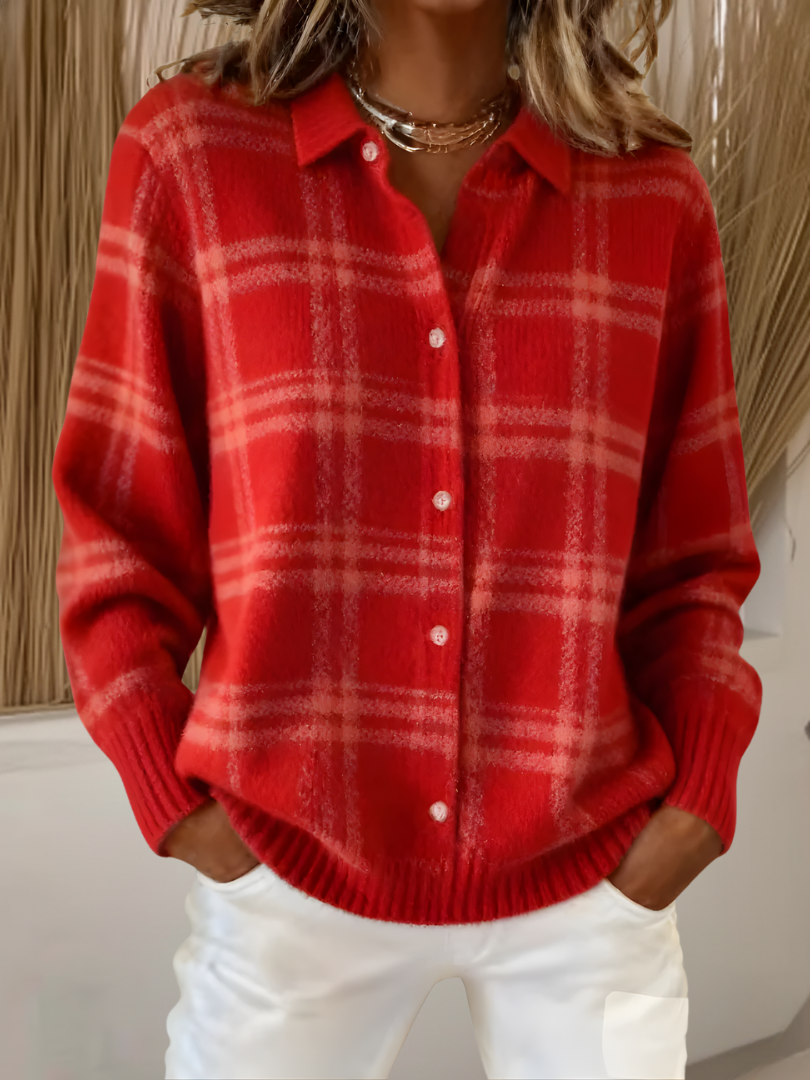 Ramona | Heritage Plaid Cardigan