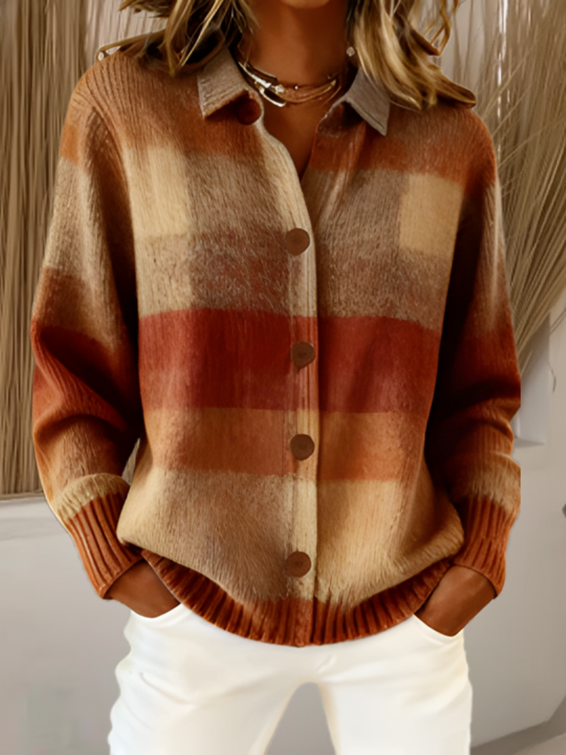 Sadie | Classic Tartan Cardigan