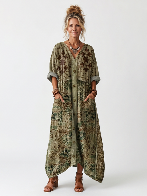Aleta dress green