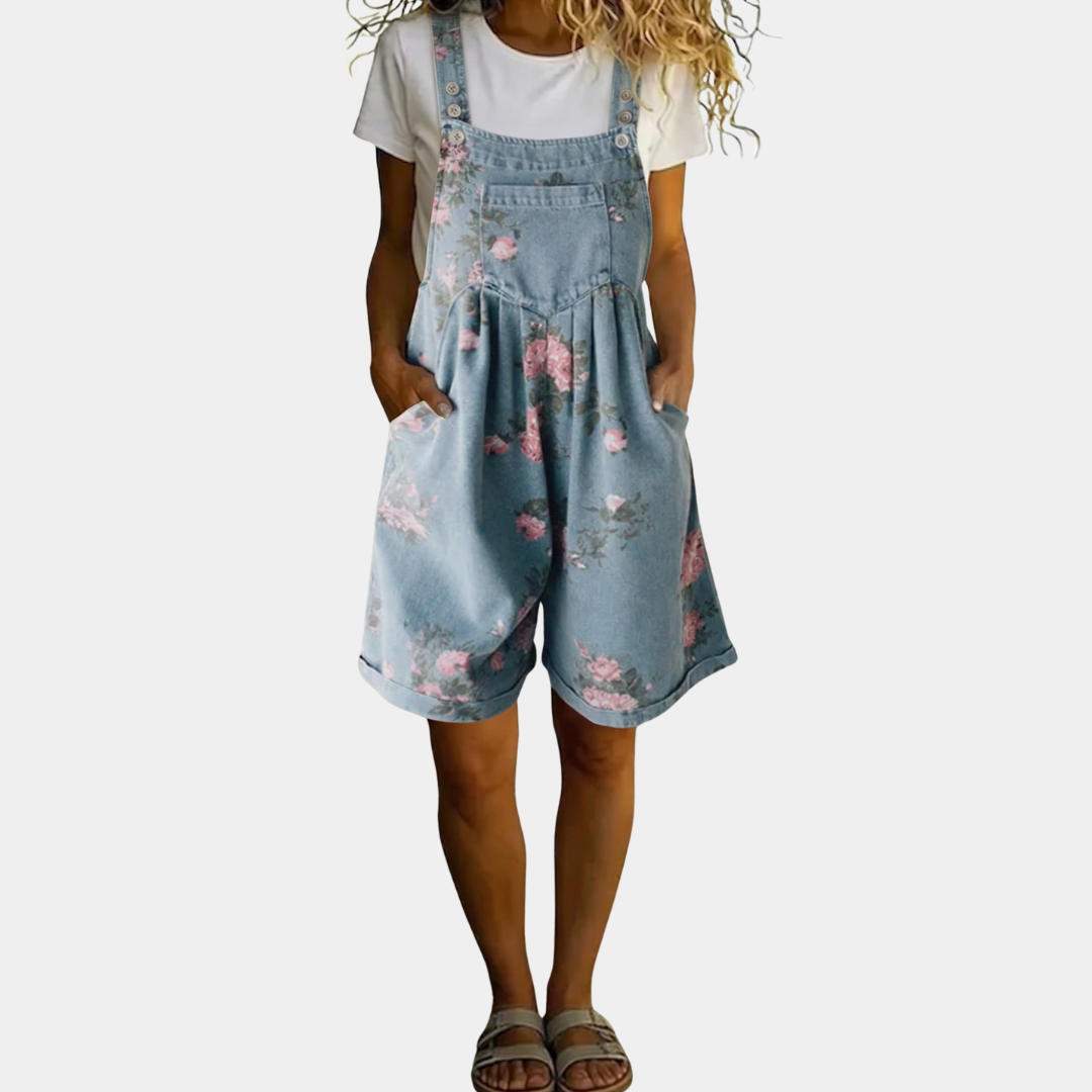 Lila Denim Jumpsuit