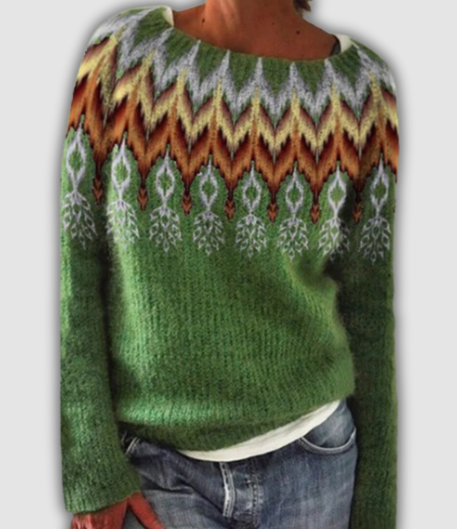 Althea | Cozy Retro Sweater