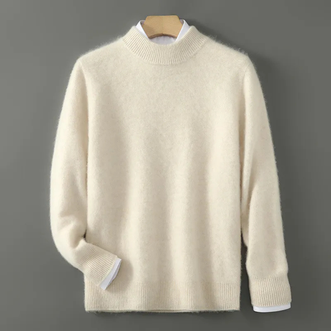 Olivia™ | Cashmere Mock-Neck Jumper