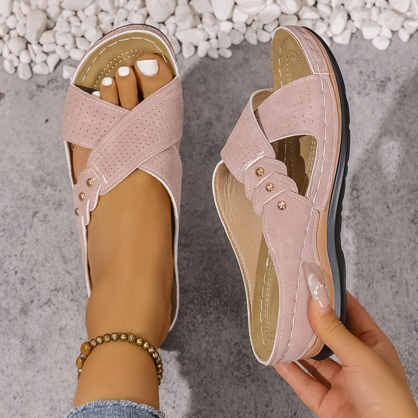 Zara™ Orthopedic Wedge Sandals