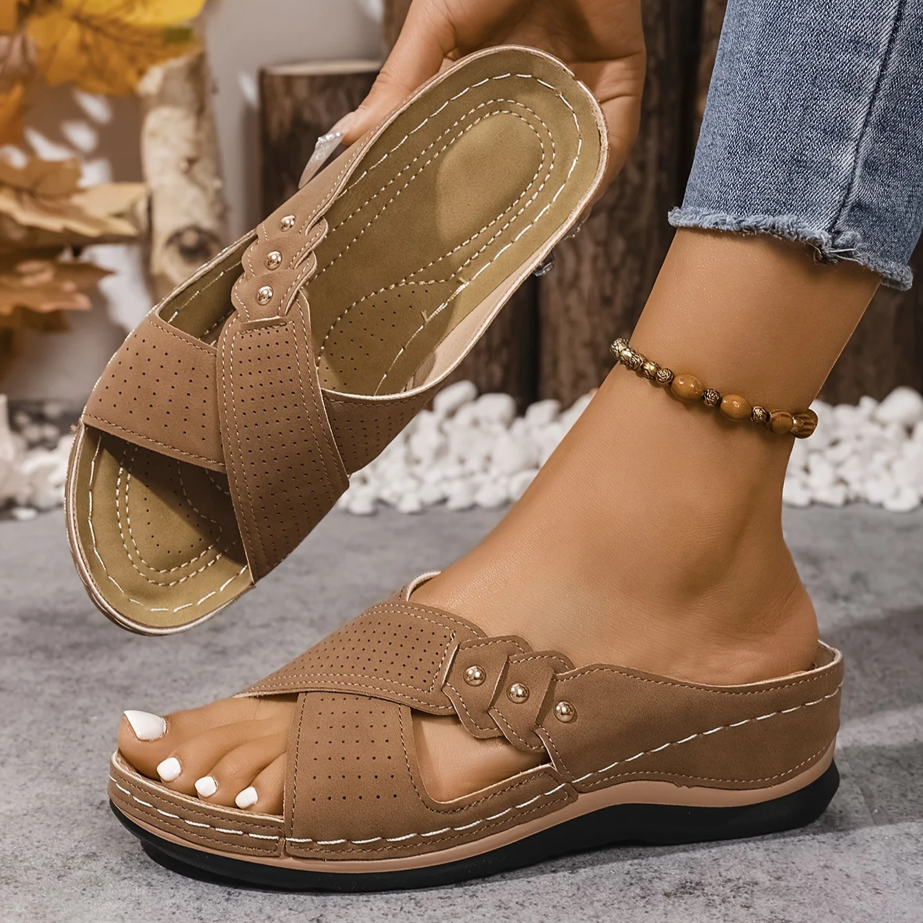 Zara™ Orthopedic Wedge Sandals
