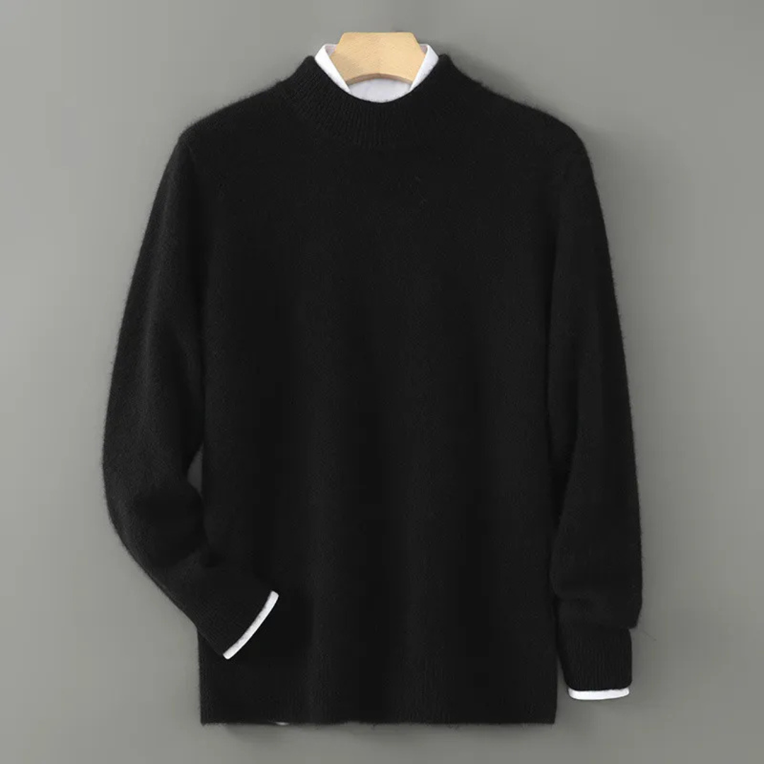 Olivia™ | Cashmere Mock-Neck Jumper