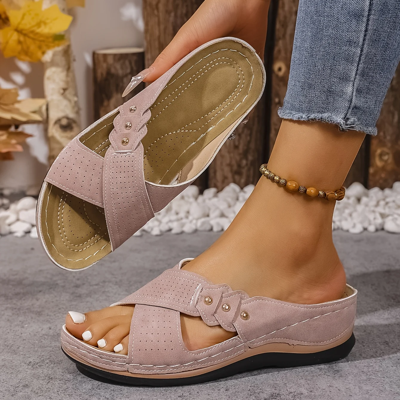 Zara™ Orthopedic Wedge Sandals