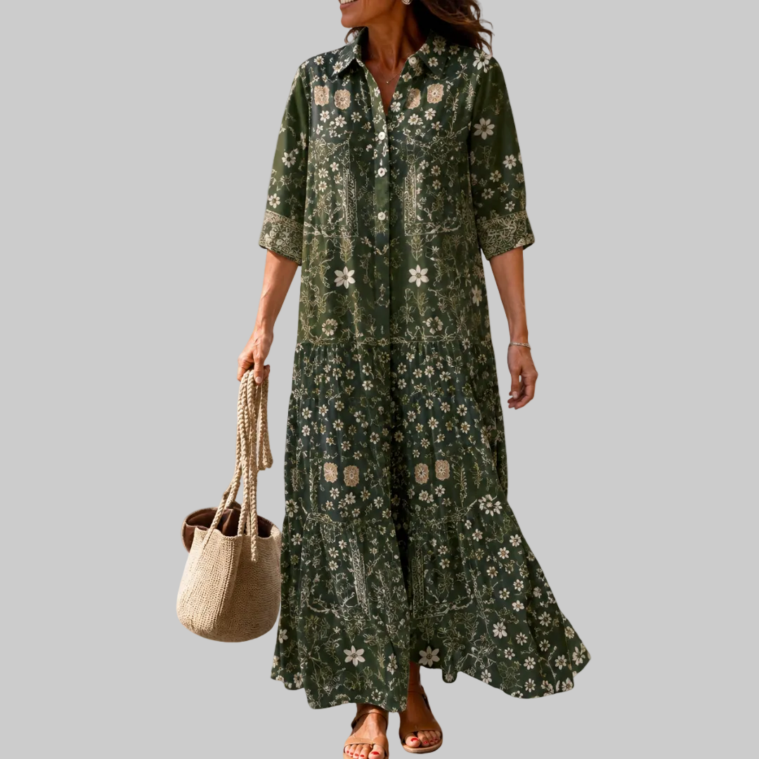 Sarah Flowy Maxi Dress