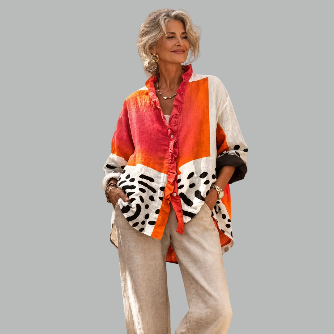 Viola™ Relaxed Print Blouse
