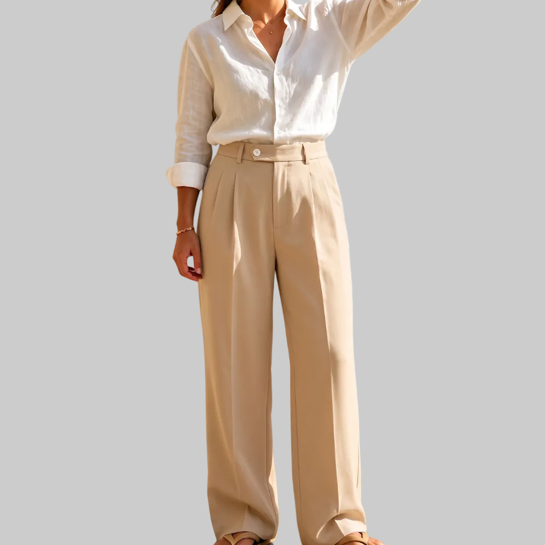 Tanya™ Relaxed Wide-Leg Pants