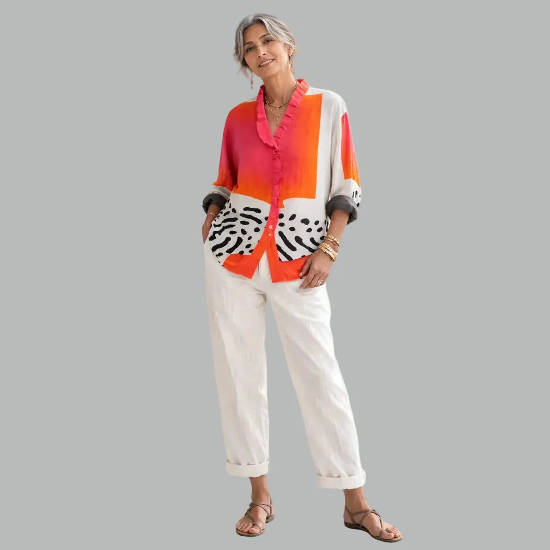 Viola™ Relaxed Print Blouse