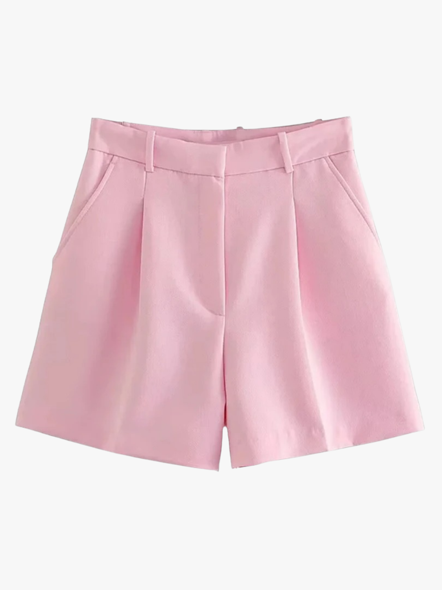 Joy – High Waist Tailored Shorts