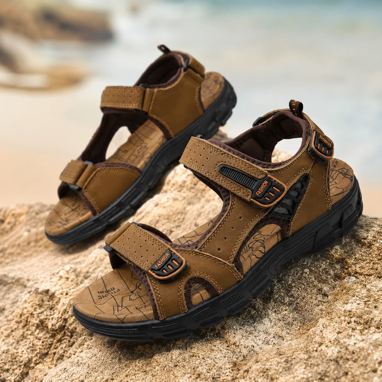 Magnus – Leather Orthopaedic Sandals