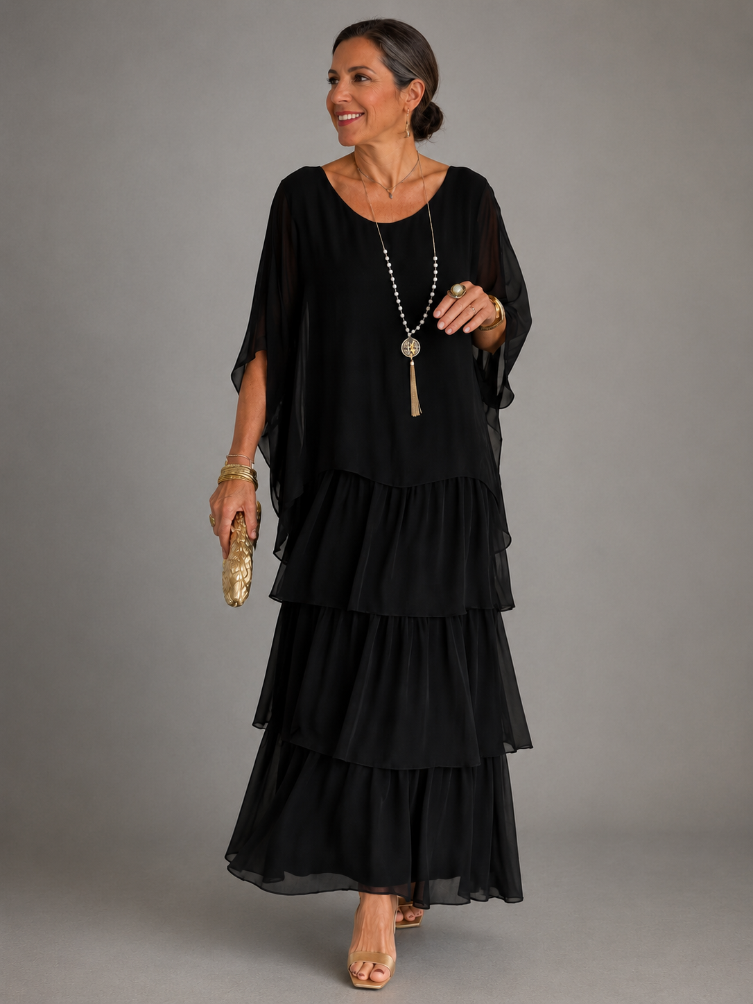 Heaven™ | Elegant Flowing Maxi Dress