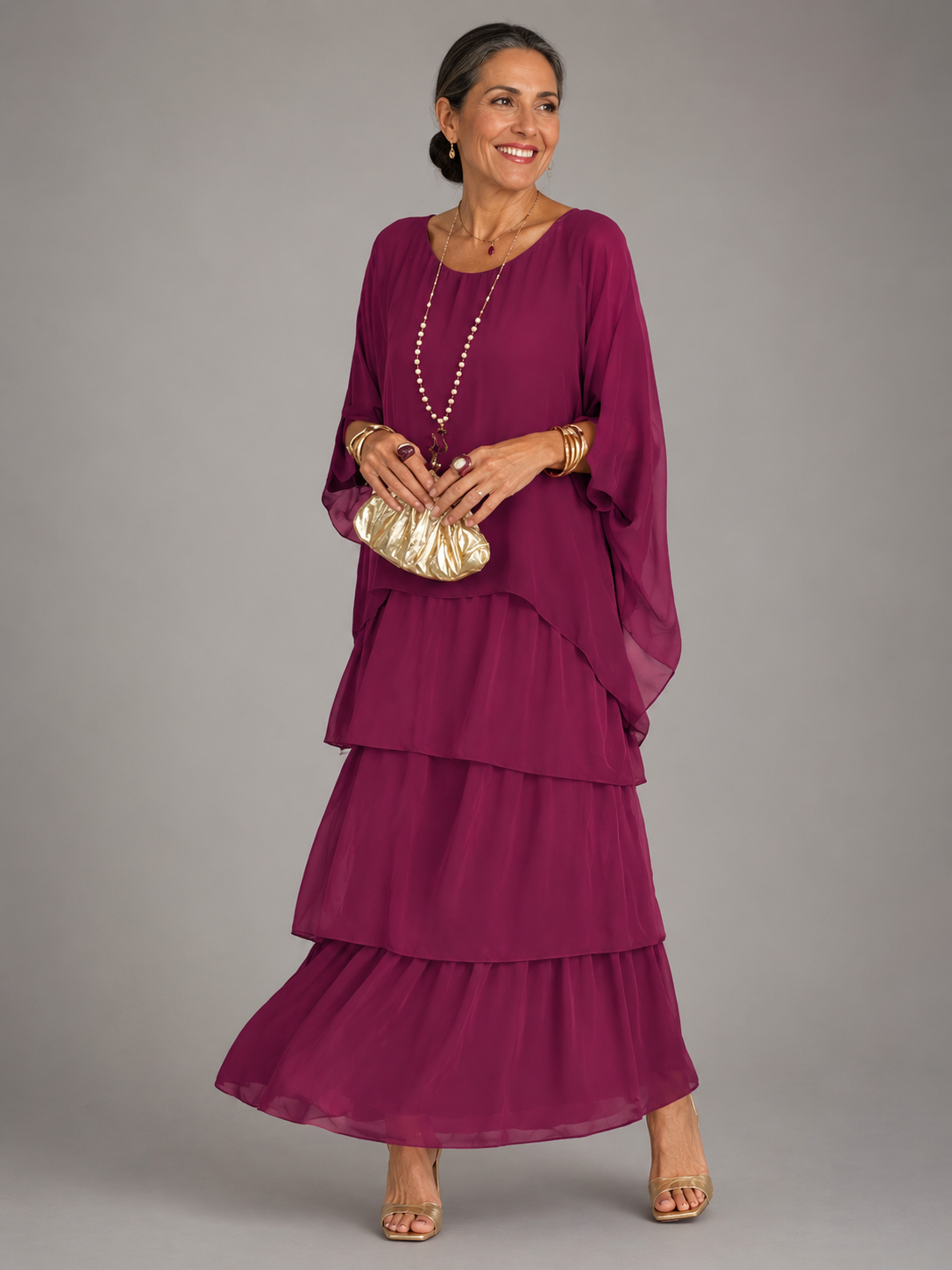 Heaven™ | Elegant Flowing Maxi Dress