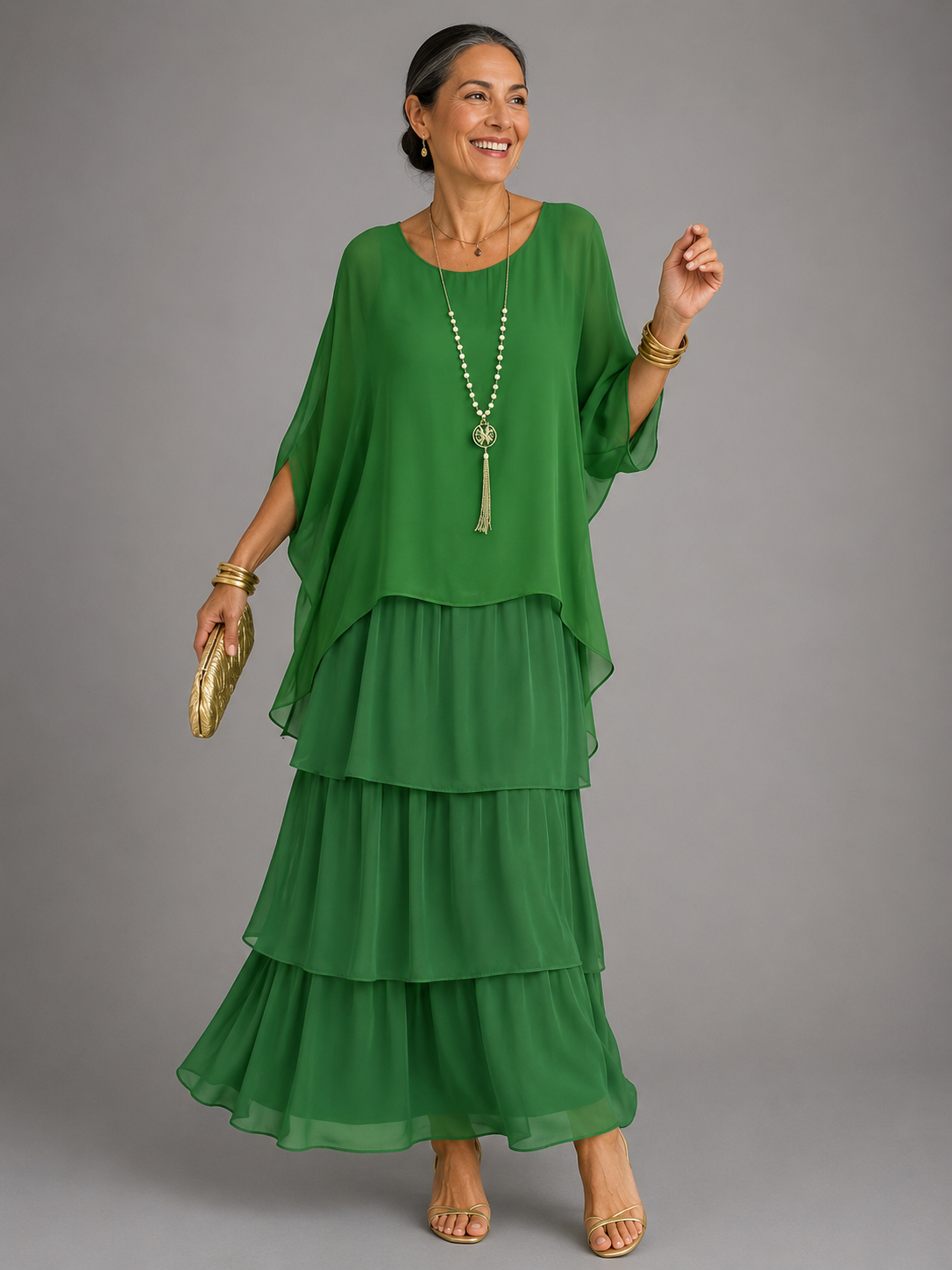 Heaven™ | Elegant Flowing Maxi Dress