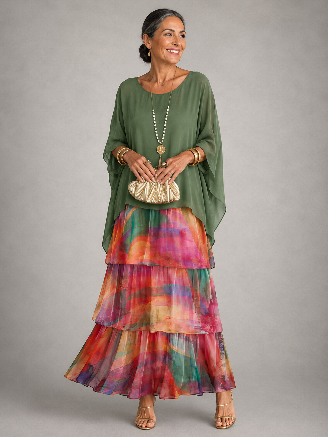 Heaven™ | Elegant Flowing Maxi Dress