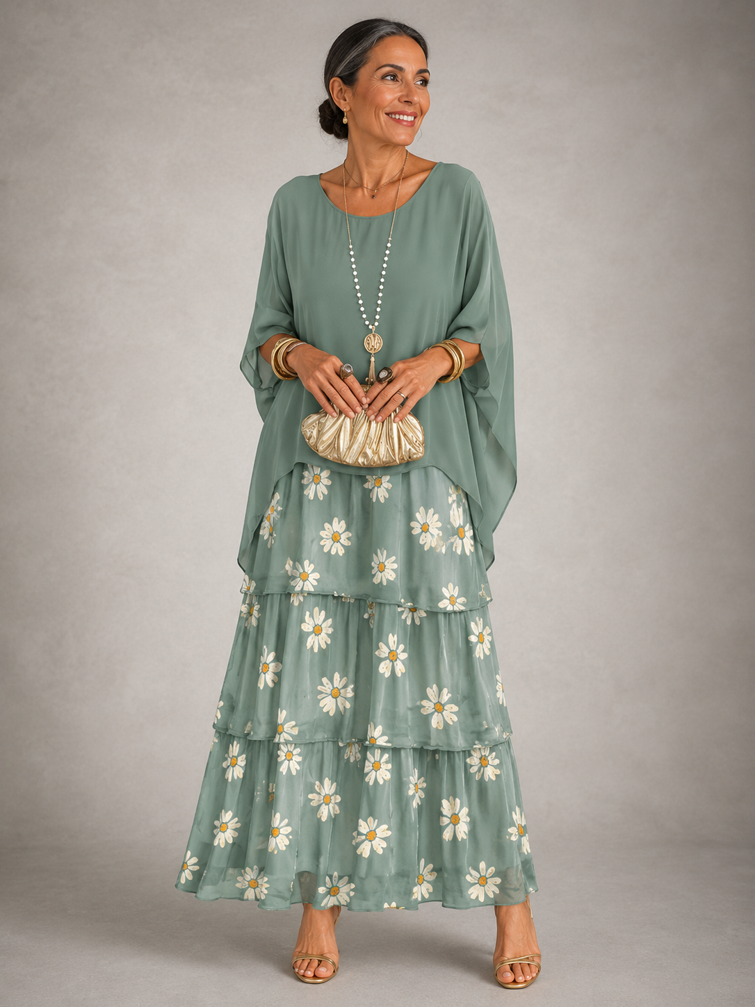 Heaven™ | Elegant Flowing Maxi Dress