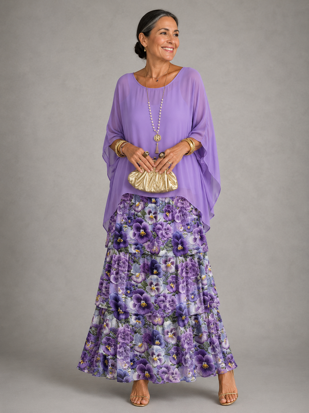Heaven™ | Elegant Flowing Maxi Dress