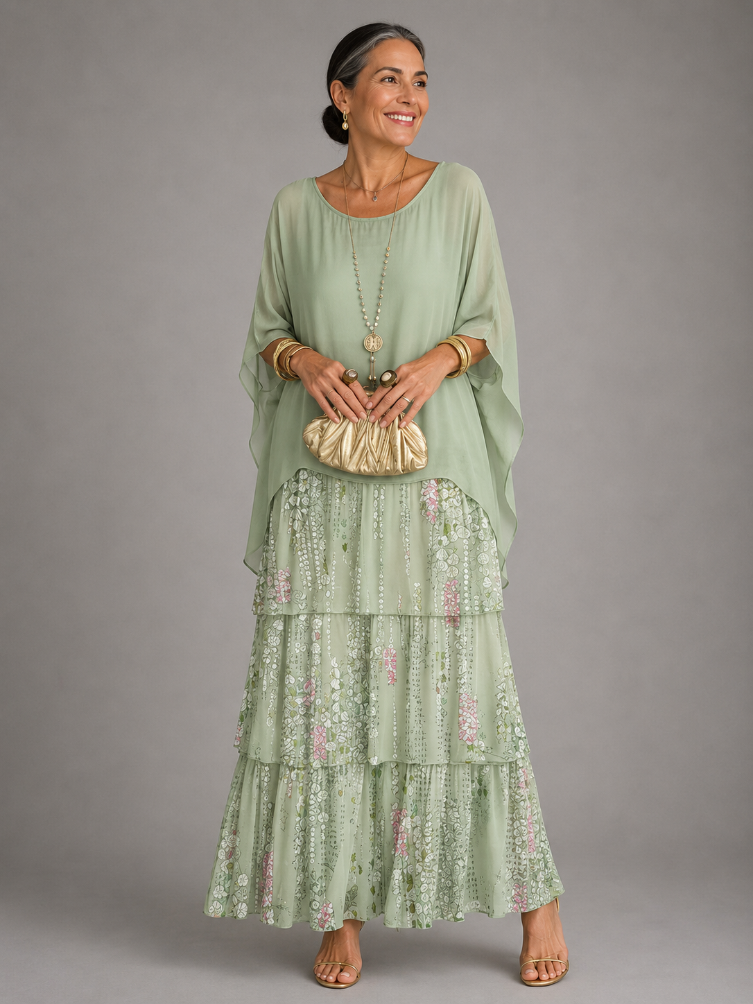 Heaven™ | Elegant Flowing Maxi Dress