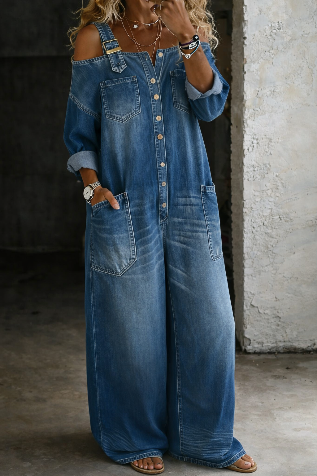 Sophie Denim Jumpsuit