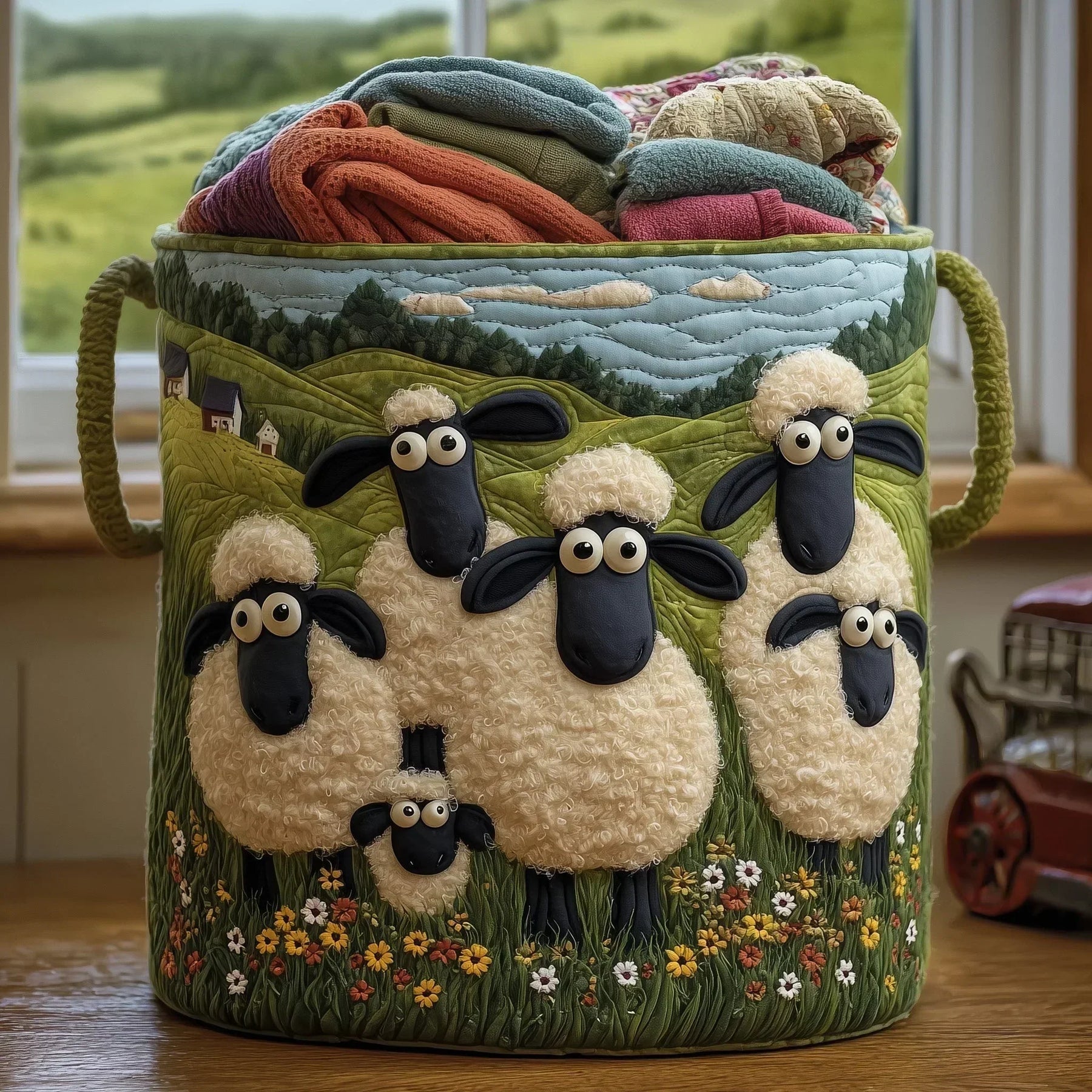 Marta | Hand-Quilted Basket