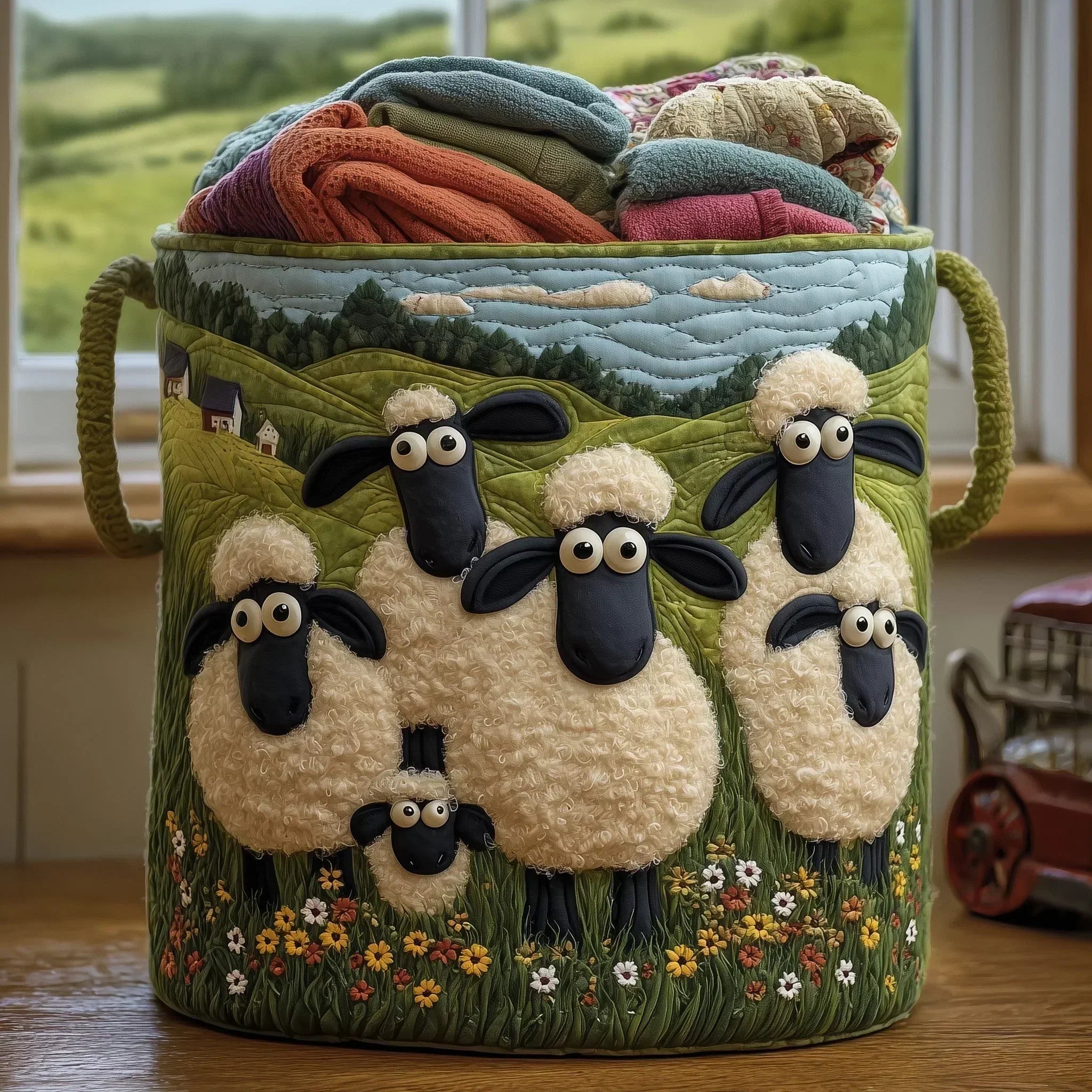 Marta | Hand-Quilted Basket