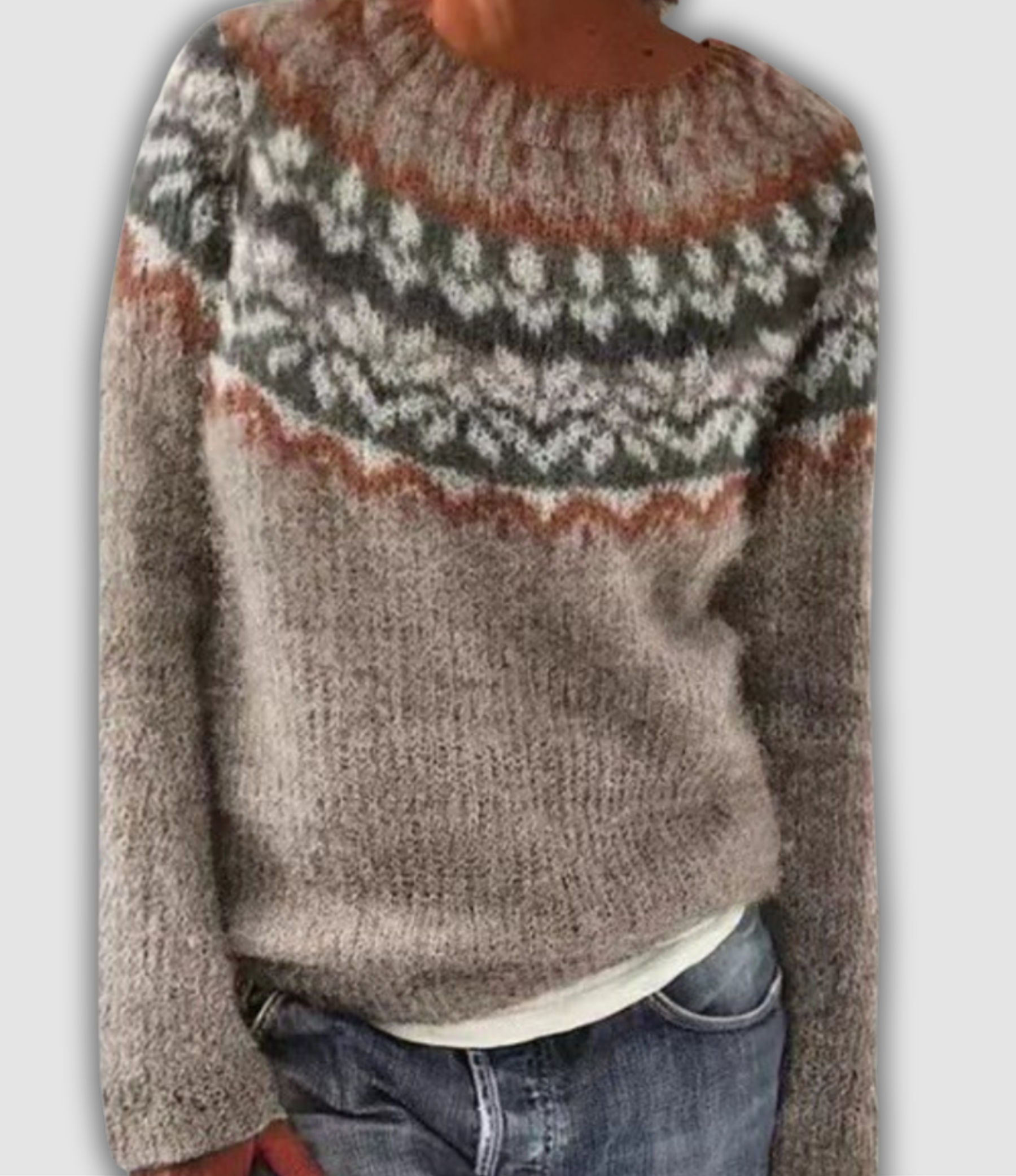 Jennie | Cozy Retro Sweater