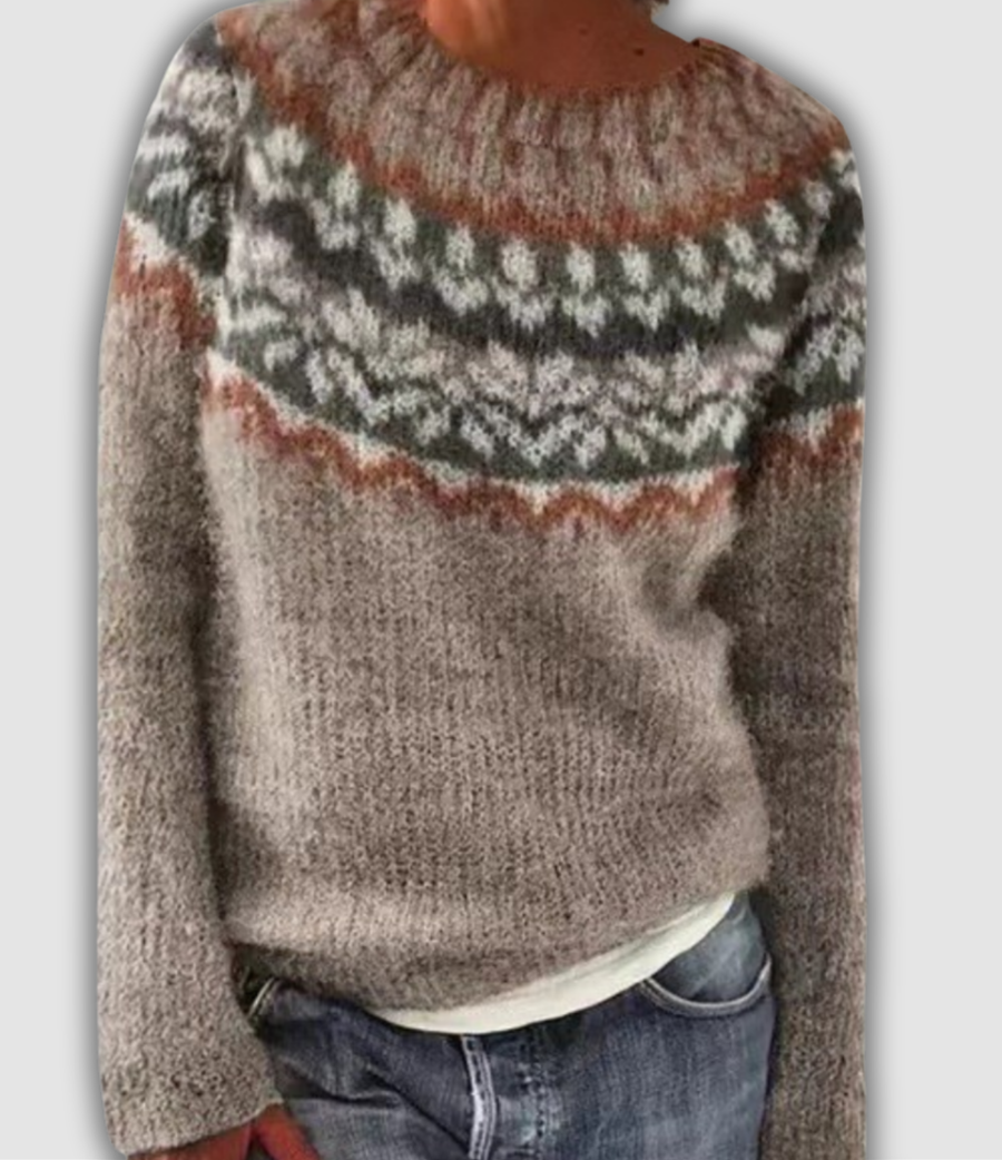 Jennie | Cozy Retro Sweater