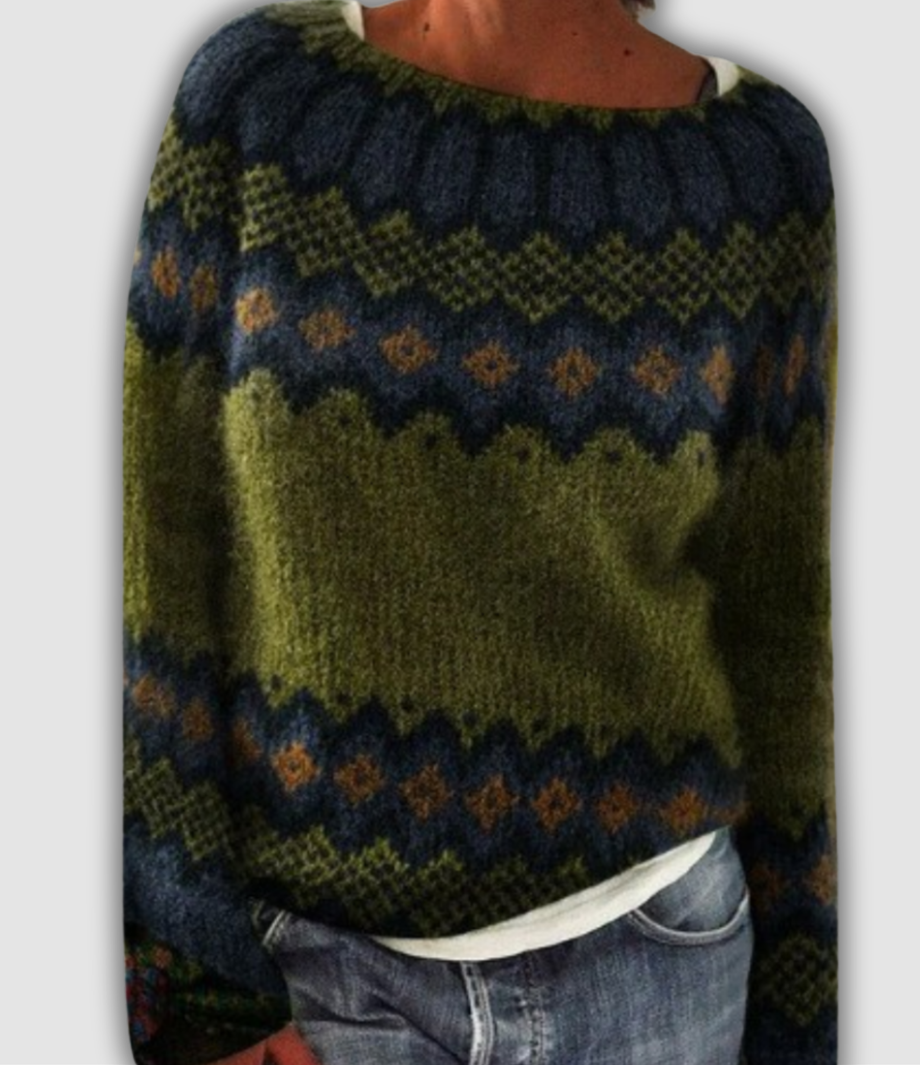 Sophia | Cozy Retro Sweater