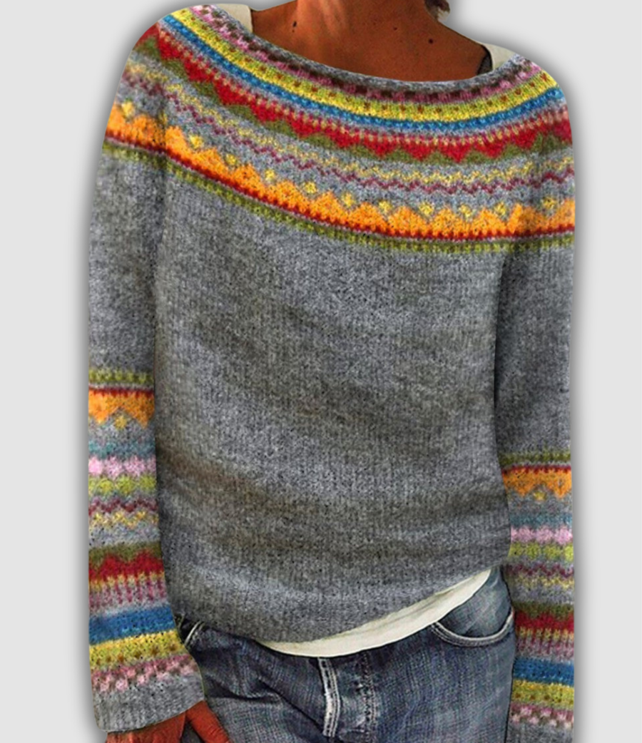 Rose | Cozy Retro Sweater