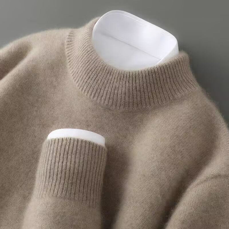 Olivia™ | Cashmere Mock-Neck Jumper