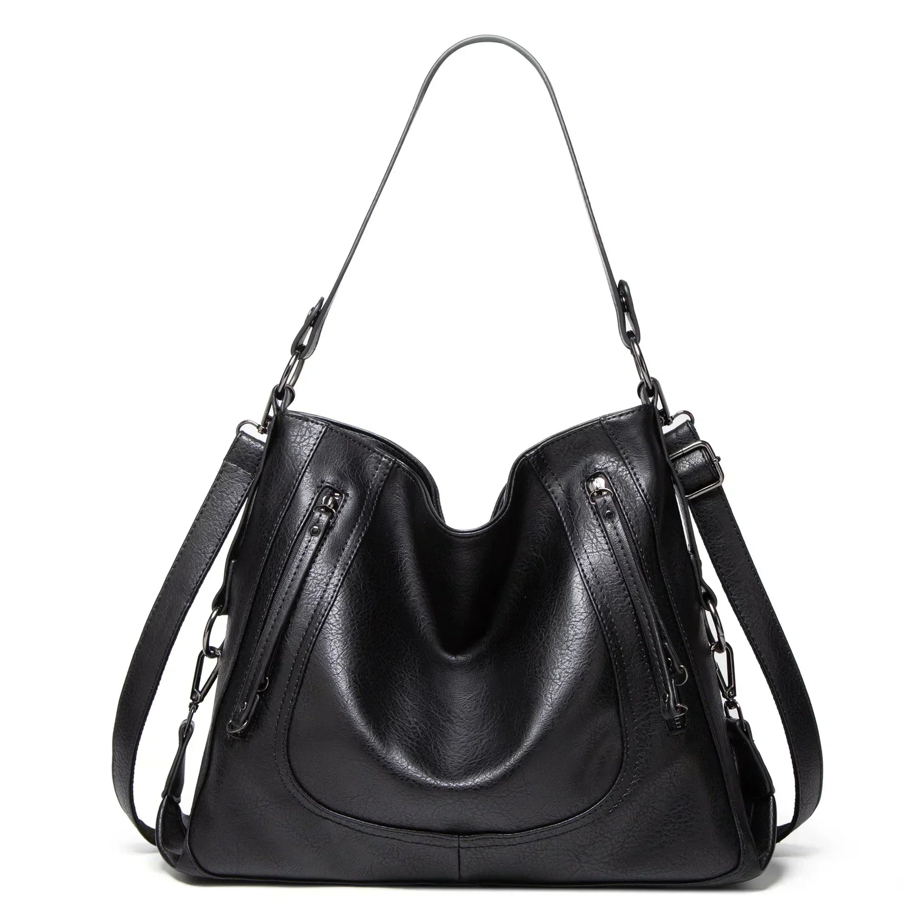 Evening Glow | Luxe Leather Bag