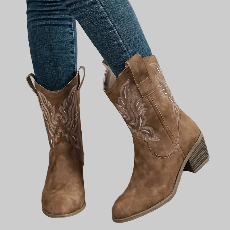Heeled Women’s Cowgirl Boots