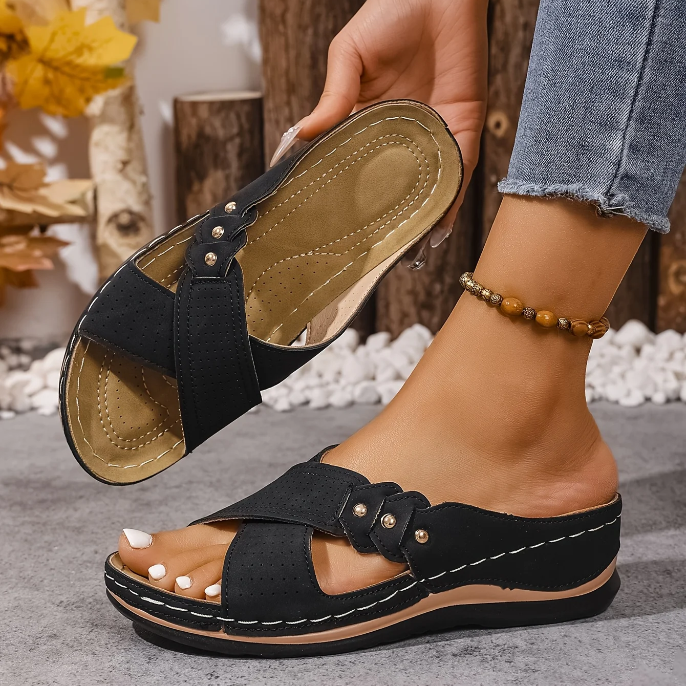 Zara™ Orthopedic Wedge Sandals
