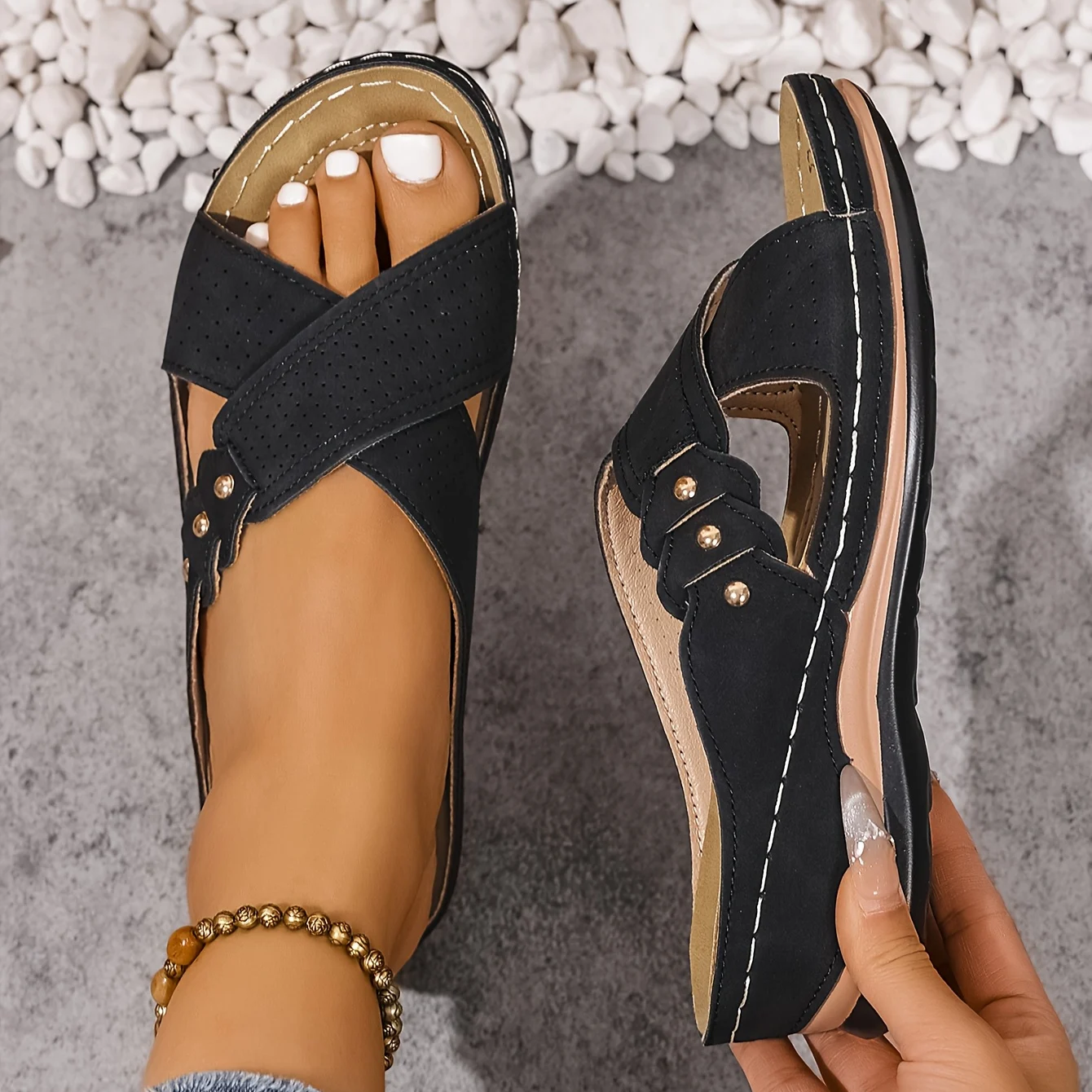 Zara™ Orthopedic Wedge Sandals