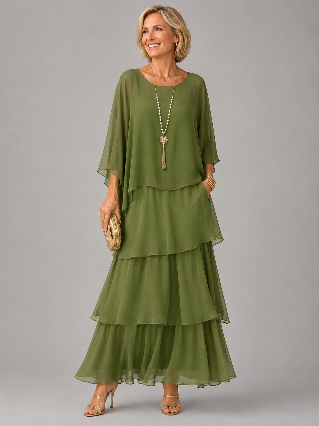 Heaven™ | Elegant Flowing Maxi Dress