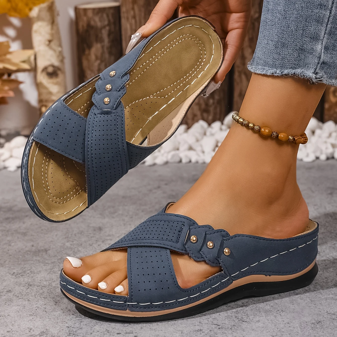 Zara™ Orthopedic Wedge Sandals